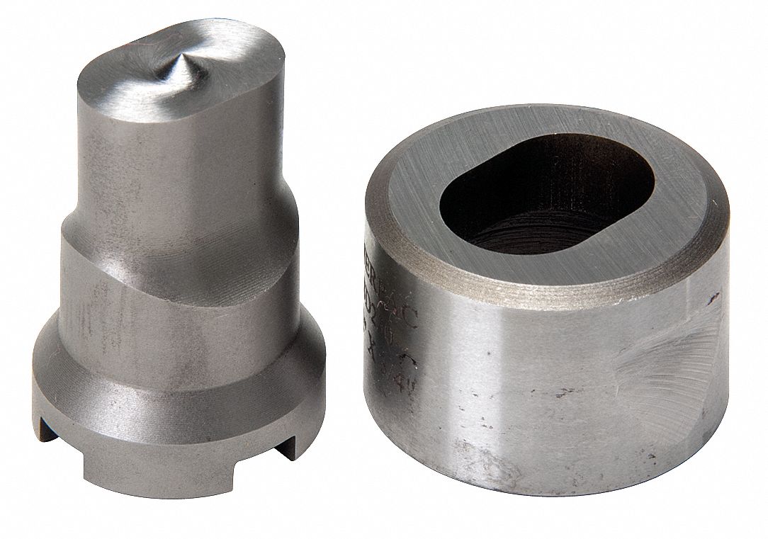 ENERPAC Punch and Die Set, 7/16, Oval 46C549SPD250 Grainger