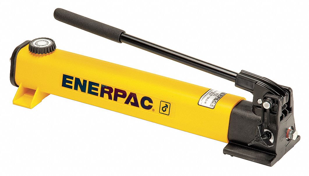 ENERPAC 201/16" x 33/4" x 511/16" 2 Stage Hydraulic Hand Pump 46C556P202 Grainger