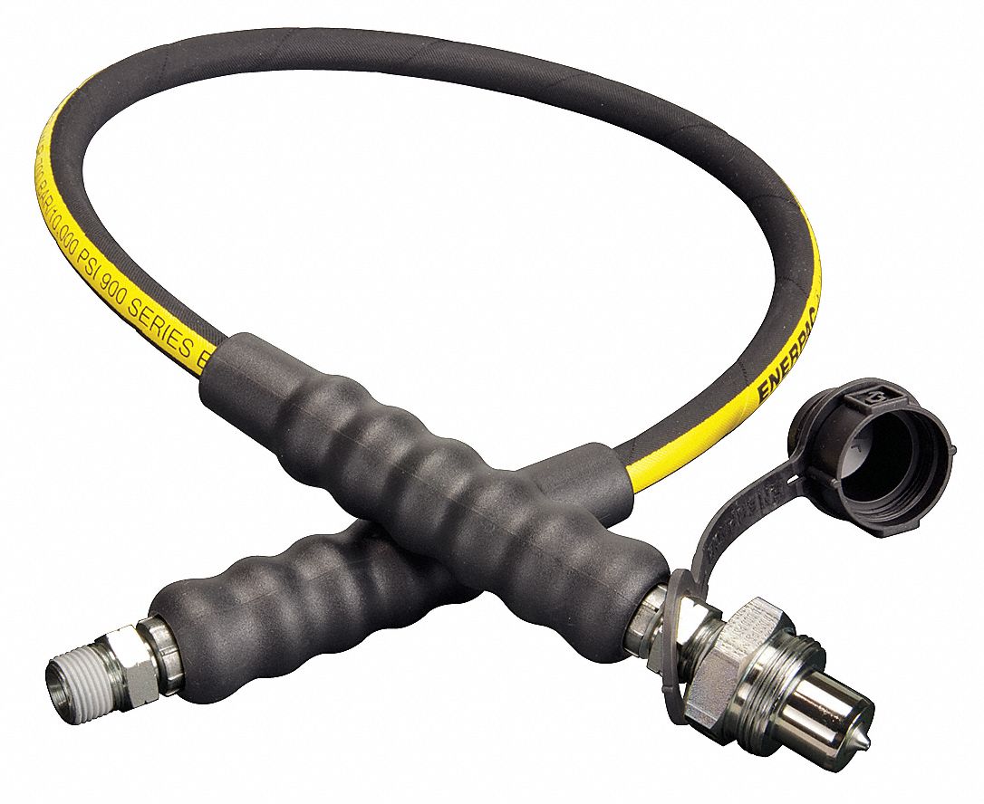 ENERPAC Hydraulic Hose Assembly, Max. Working Pressure 70 F 10,000 psi, Fitting Type CH604 x