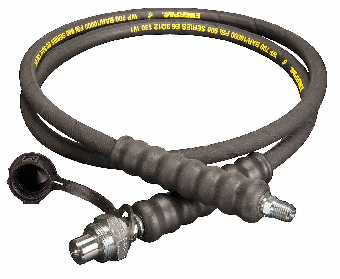 ENERPAC Hydraulic Hose Assembly, Max. Working Pressure 70 F 10,000 psi, Fitting Type CH604 x