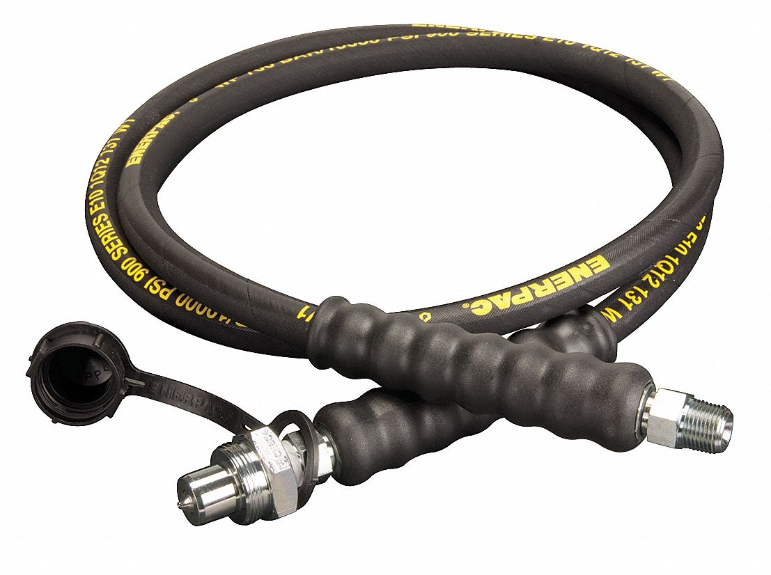 ENERPAC Hydraulic Hose Assembly, Max. Working Pressure 70 F 10,000 psi, Fitting Type CH604 x