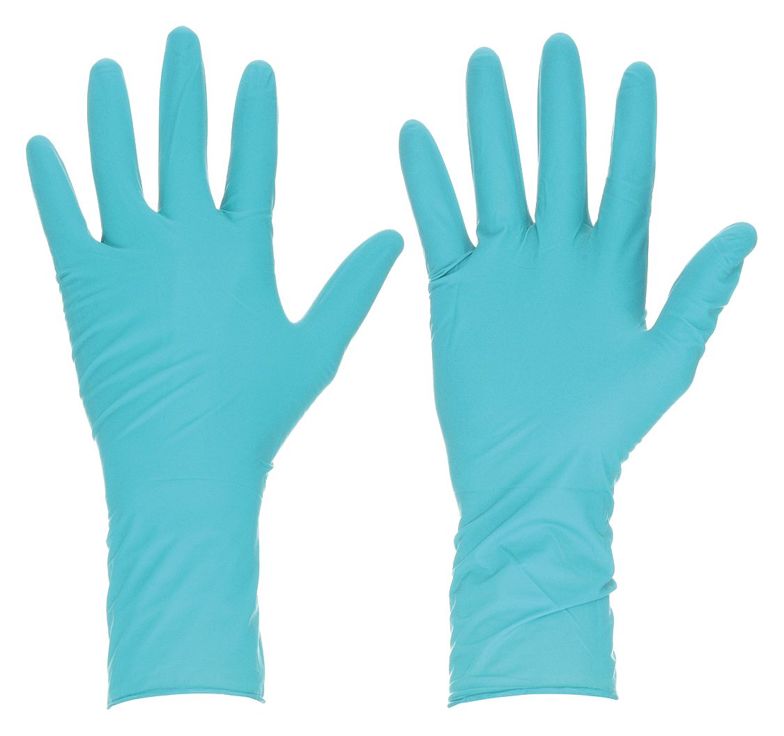 ANSELL Nitrile, Disposable Gloves, M, PowderFree, 5.1 mil Palm
