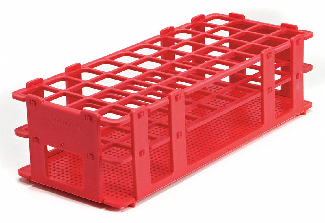 SP SCIENCEWARE, 40 Compartments, Polypropylene, Rack 46C884F18746