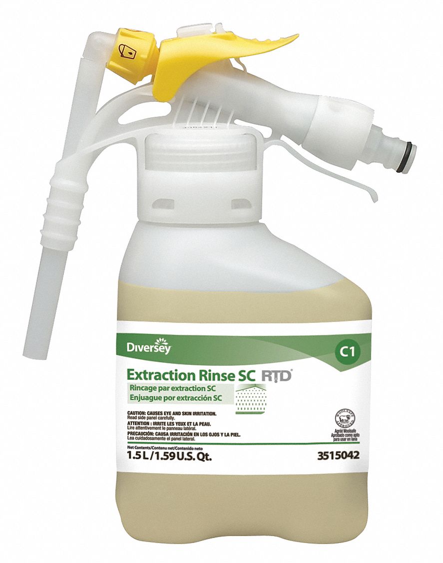 DIVERSEY Carpet Extraction Rinse For Use With JFill Chemical Dispenser