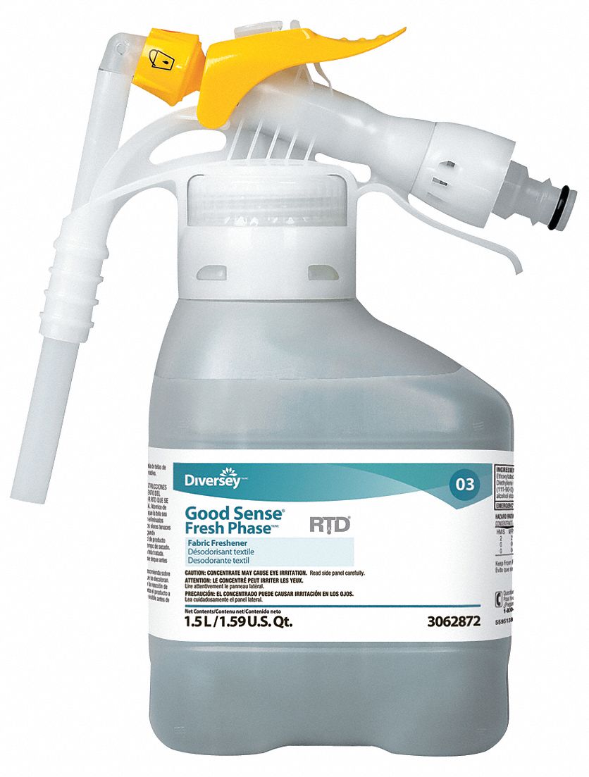 DIVERSEY Fabric Freshener For Use With RTD Chemical Dispenser, 2 PK