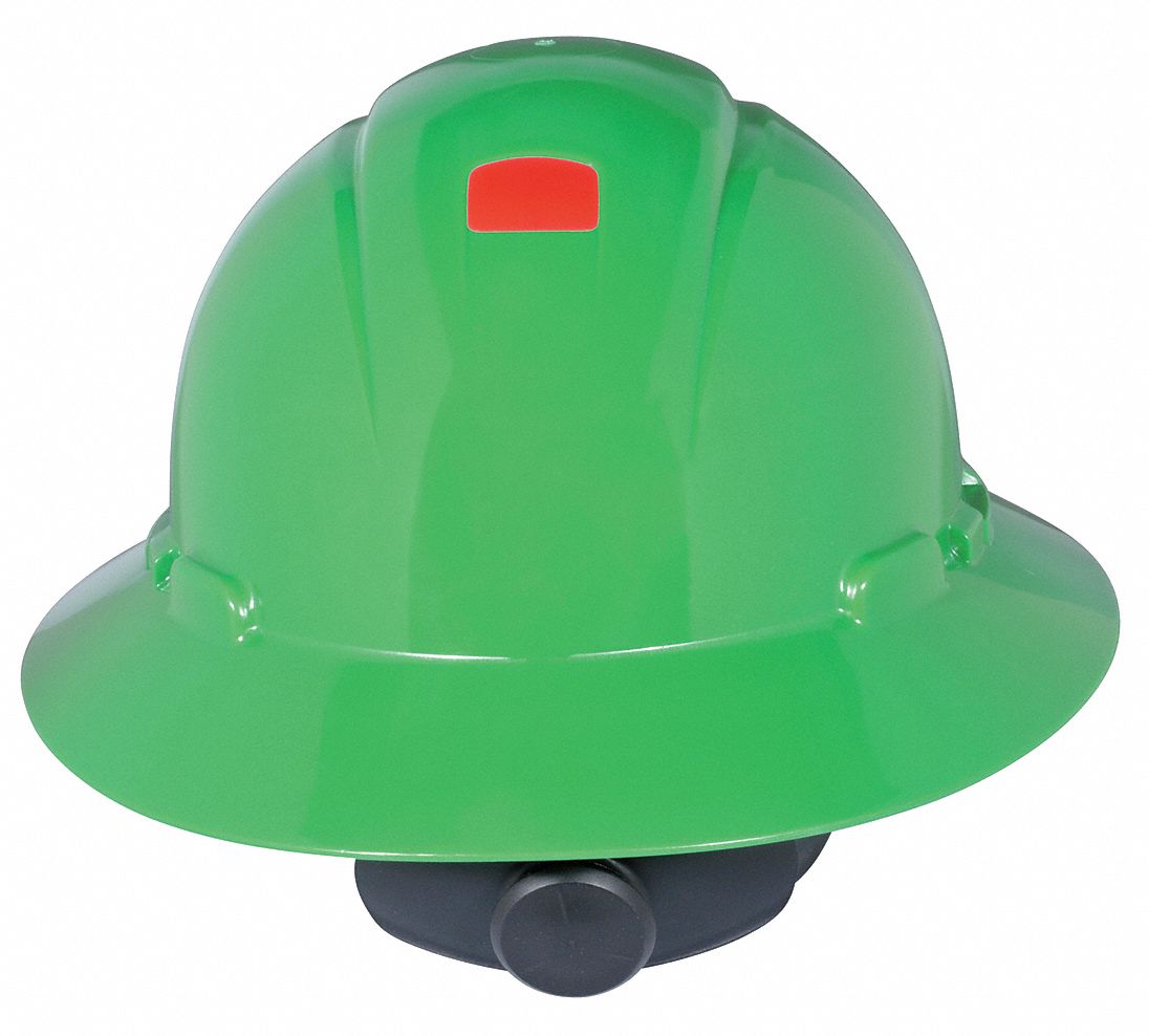 3M Hard Hat Full Brim Head Protection, ANSI Classification Type 1