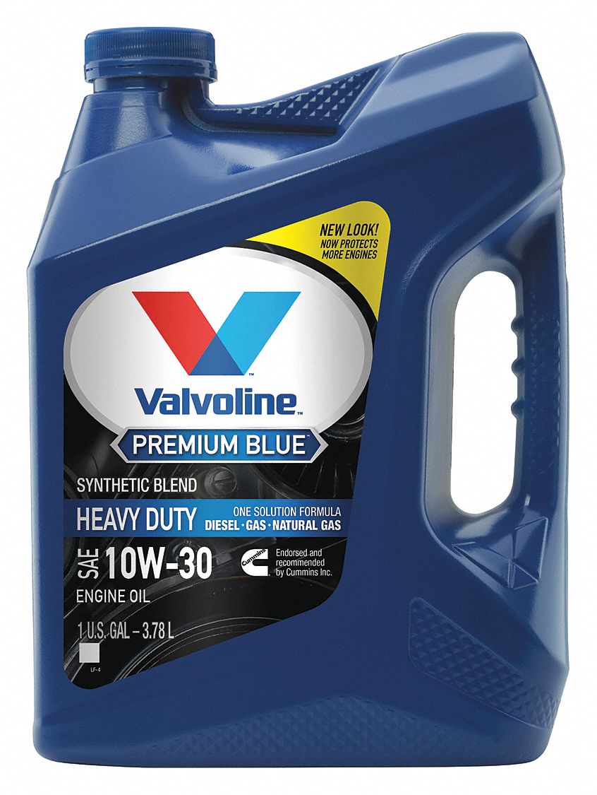 VALVOLINE Conventional, Engine Oil, 1 gal, 15W40, For Use With Natural
