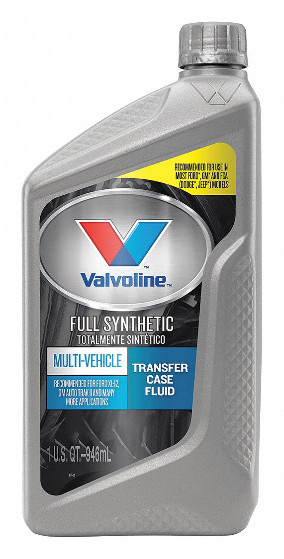 VALVOLINE Synthetic Transfer Case Fluid, 1 qt Bottle, ISO Viscosity