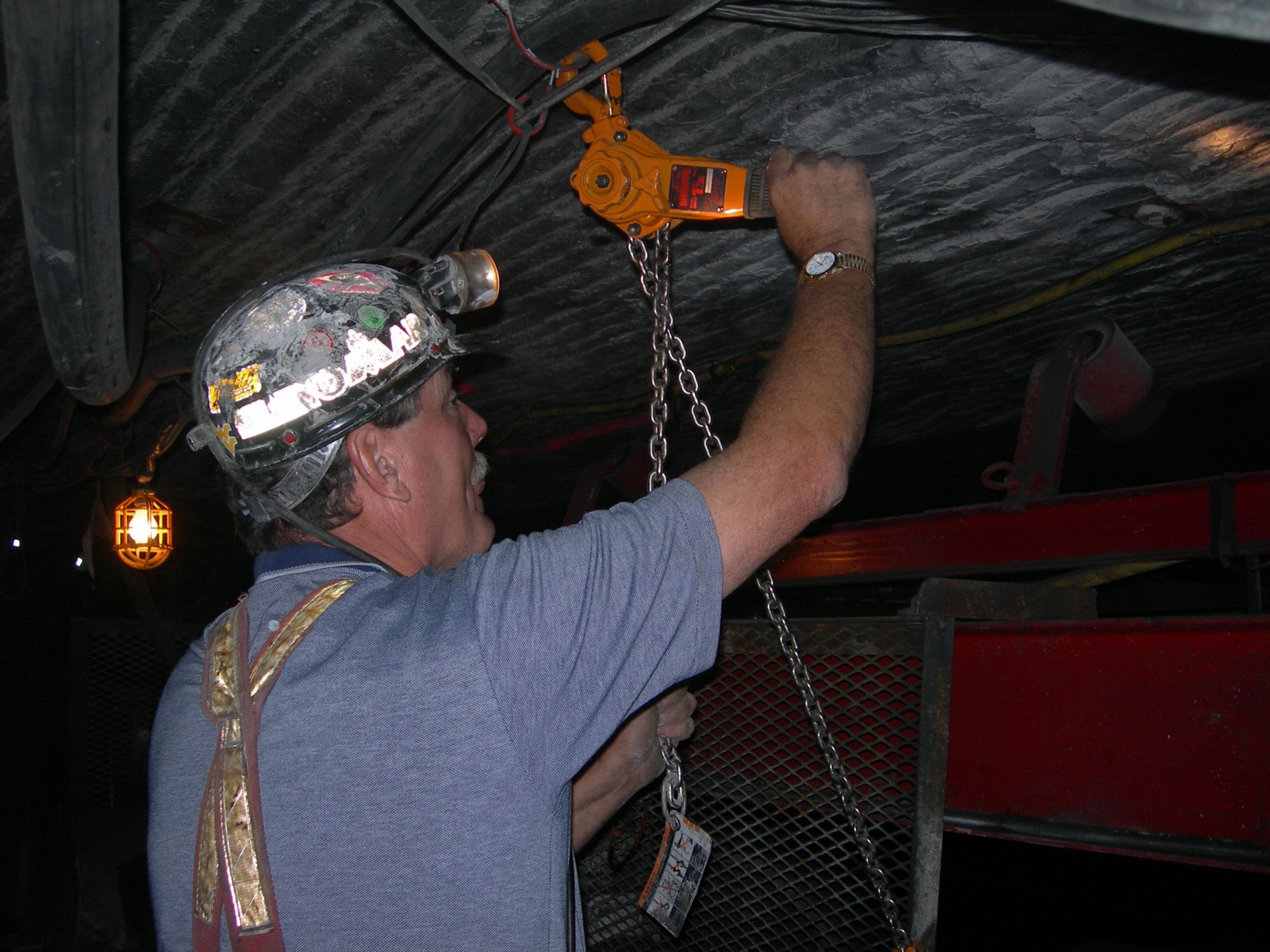 HARRINGTON Lever Chain Hoist, 3,000 lb Load Capacity, 10 ft Hoist Lift