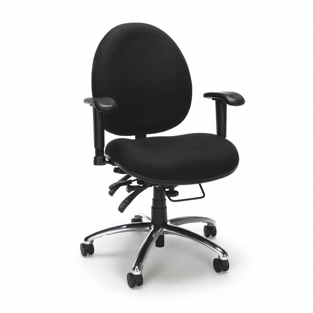 OFM INC Desk Chair, 24/7 Extreme Use, Desk Chair, Black, Fabric