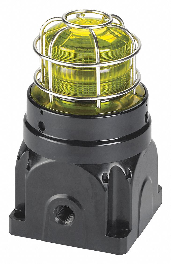 FEDERAL SIGNAL Strobe Light, Xenon, 120V AC, Flashes per Minute 60, 8