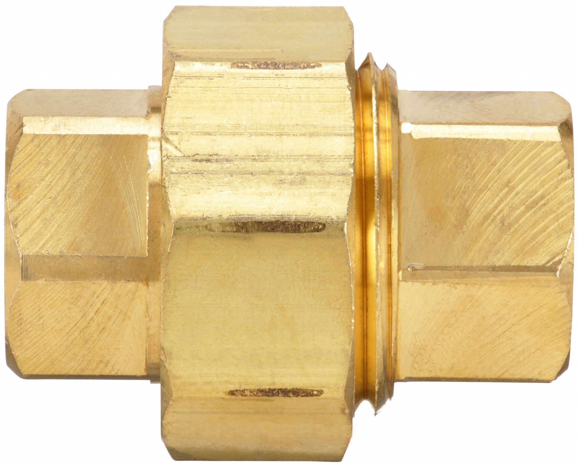 GRAINGER APPROVED Union Brass, 3/4 in x 3/4 in Fitting Pipe Size