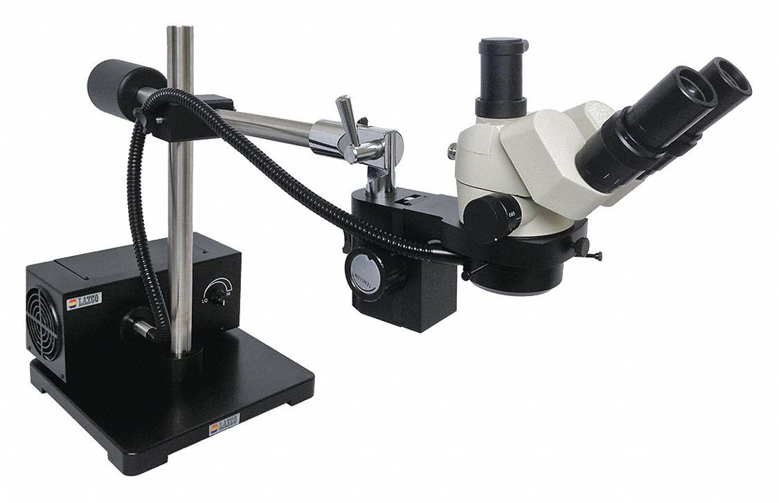 LAXCO, INC Stereo Zoom Microscope 46MP09BM300Z33 Grainger
