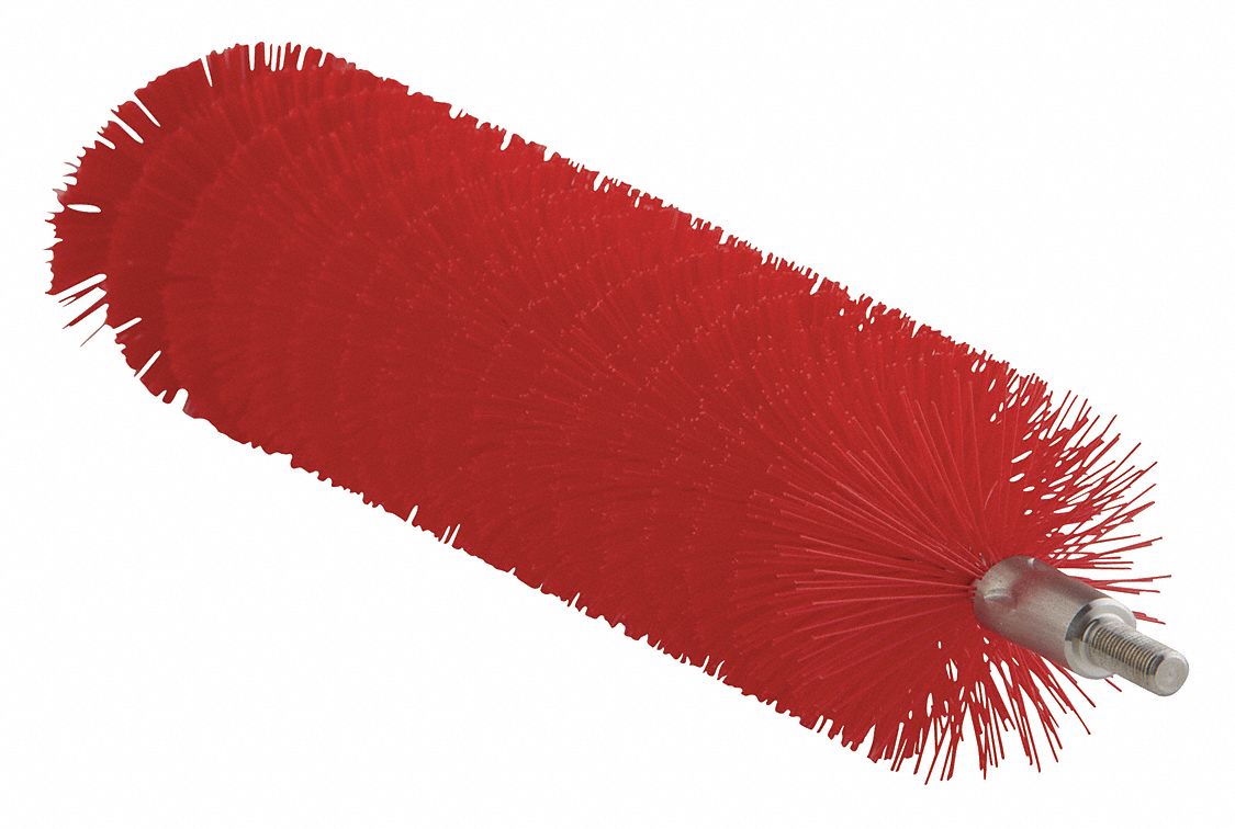 VIKAN 7 57/64 in Polyester Tube and Pipe Brush, 1 1/2 in Brush Dia