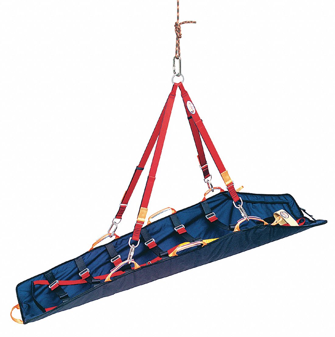 FERNO Rescue Stretcher, 79 1/2 in Length, 33 in Width, Blue, 550 lb