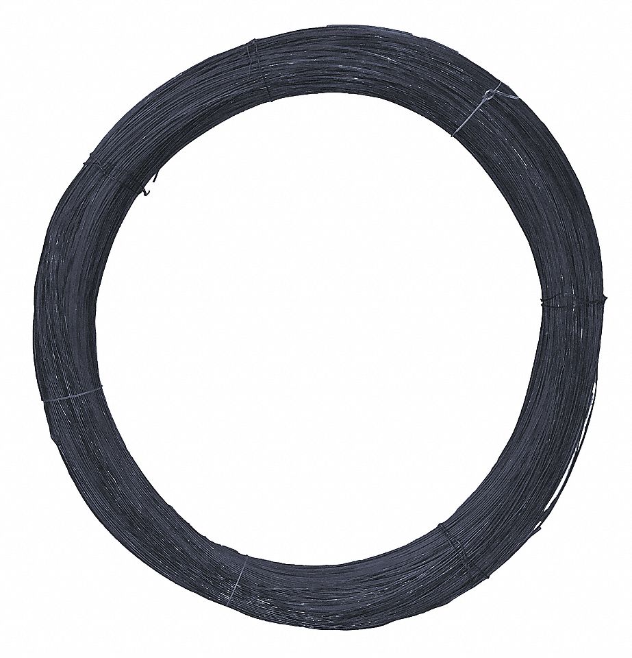 VANGUARD ANNEALED HAND WIRE TIE, GAUGE 14, BLACK, 2900 FT Cable Reels VGD41020014 4102