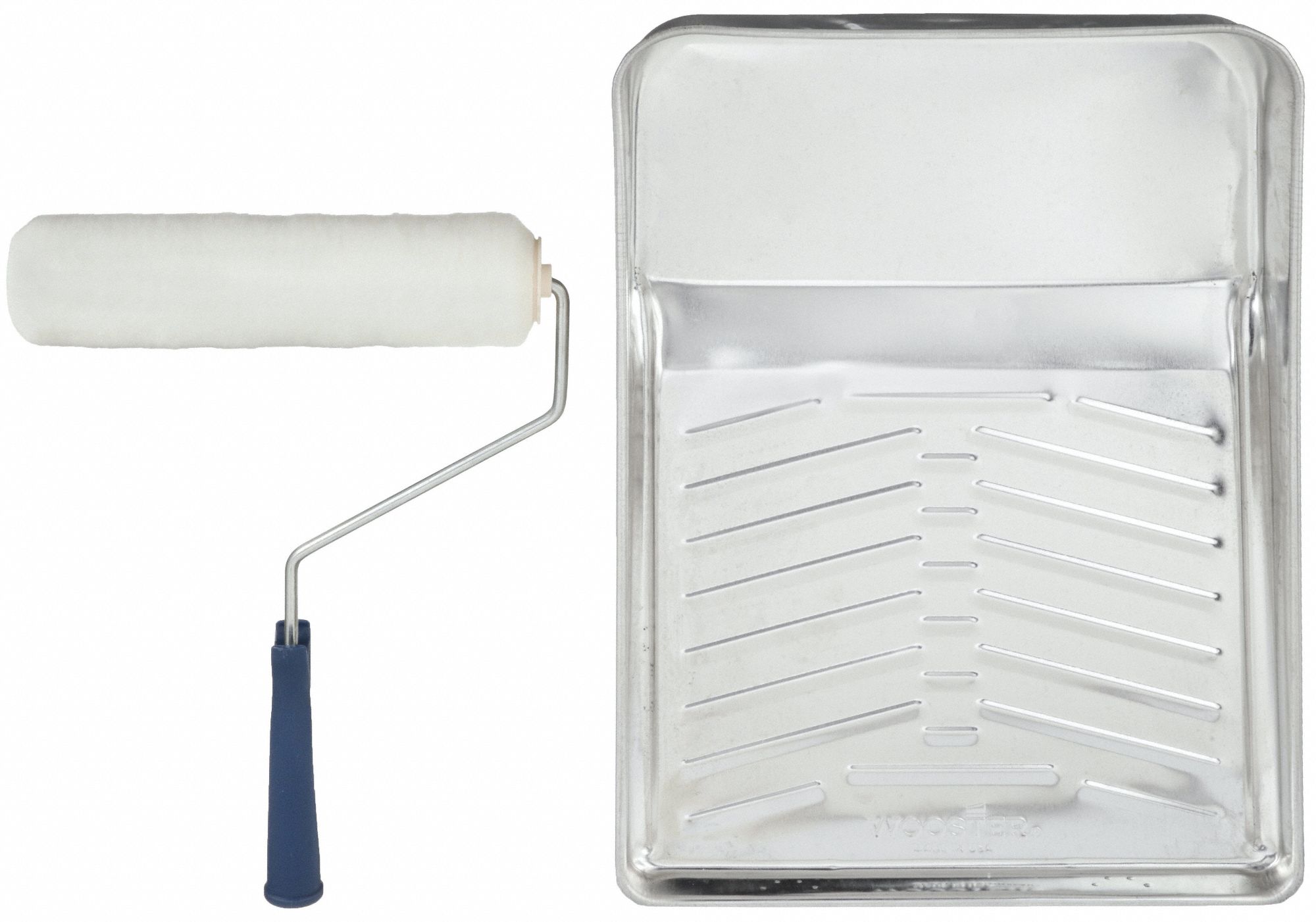 WOOSTER, 5 Wire Cage Roller Frame, 9 in Roller Lg, Paint Roller Kit