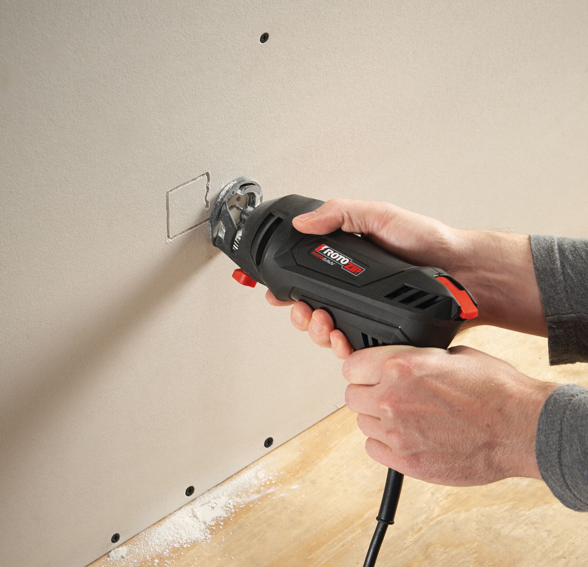 ROTOZIP CutOut Tool Kit 30,000 RPM Max. Speed, 5.5 A Current, Adj Dp