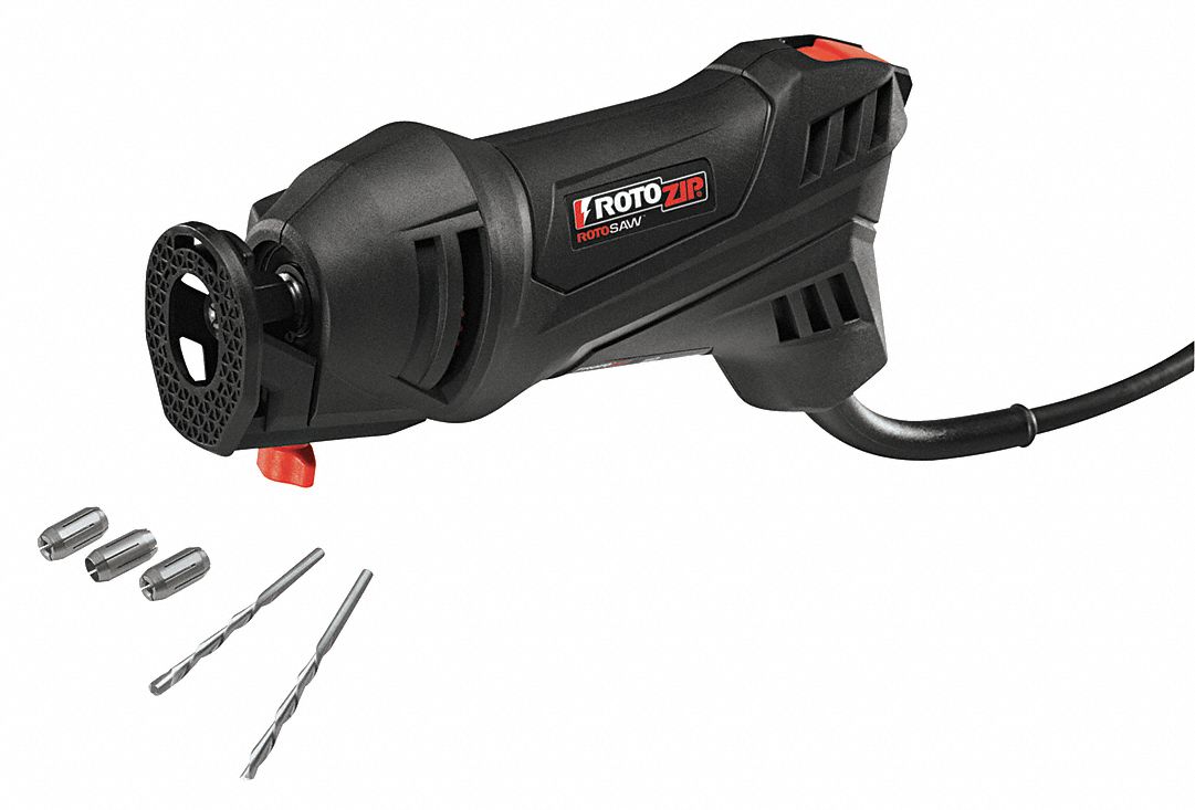 ROTOZIP, 30,000 RPM Max. Speed, 5.5 A Current, Cut-Out Tool Kit