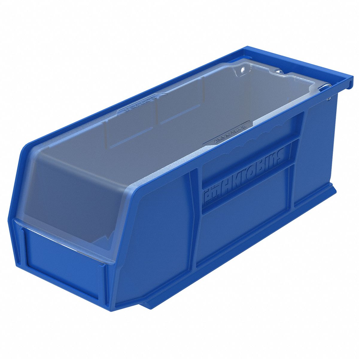 AKROMILS Bin Lid, Clear, Polystyrene, 10 7/16 in 46U43730225CRY