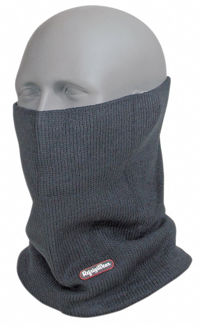 REFRIGIWEAR Neck Gaiter Neck Warmer, Black, Universal, Neck Gaiter