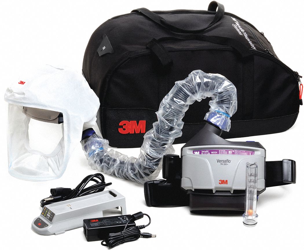 3M PAPR System Kit, BeltMounted, HE Filter 475M39TR300N+ HKL