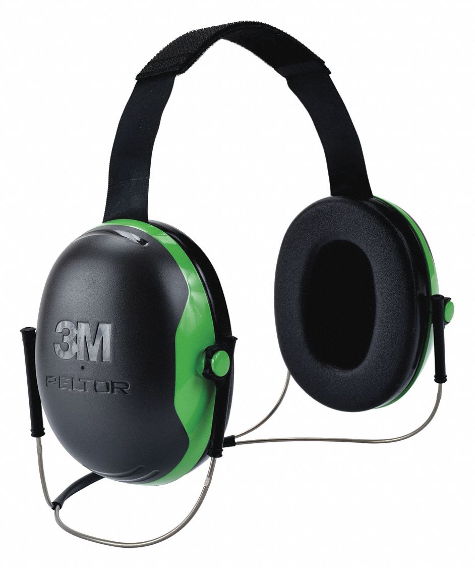 3M Ear Muffs, 22dB Noise Reduction, X Series 475M47X1B Grainger