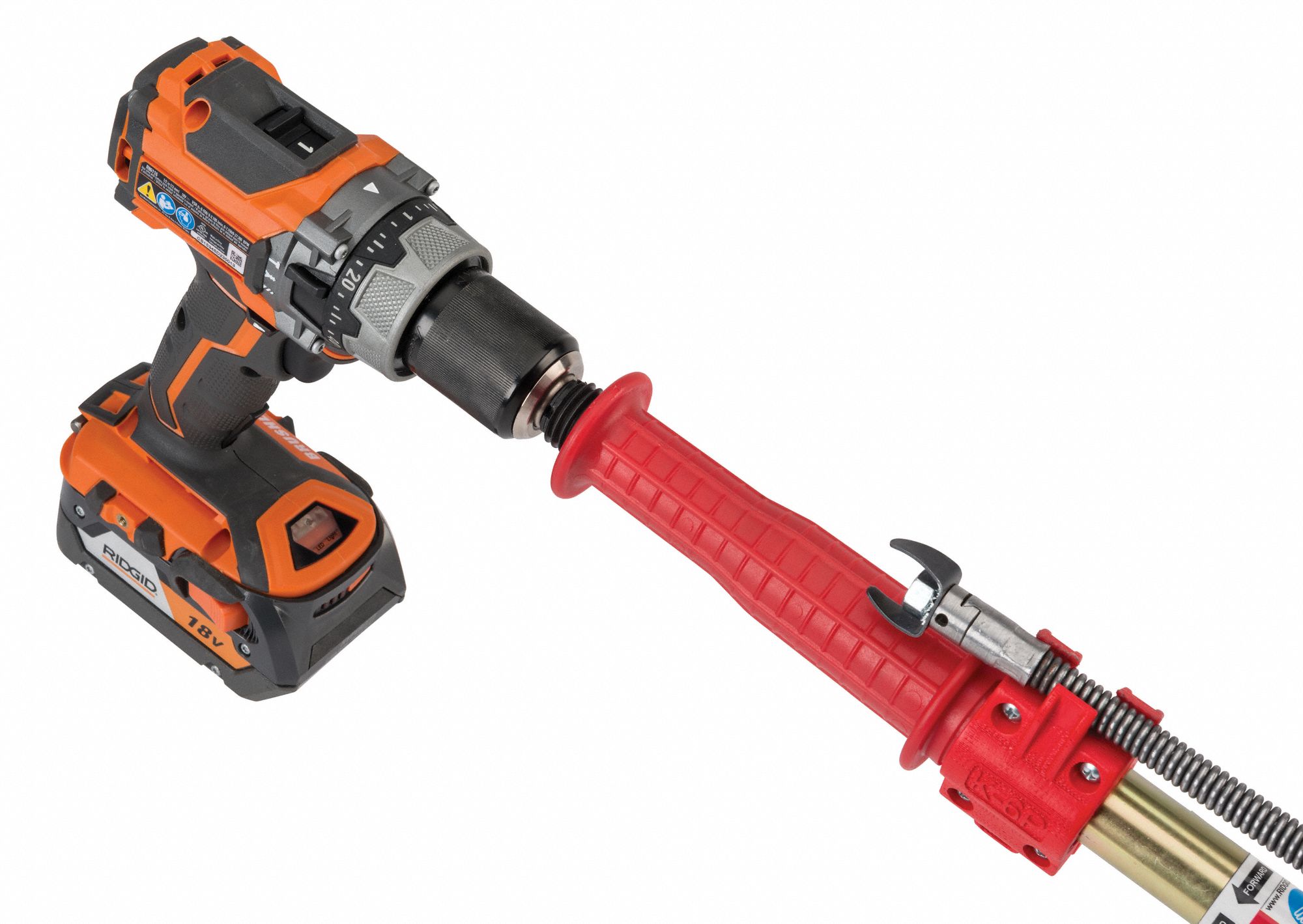 RIDGID Closet Auger, 1/2" dia. x 6 ft. L Cable 476G2256663 Grainger