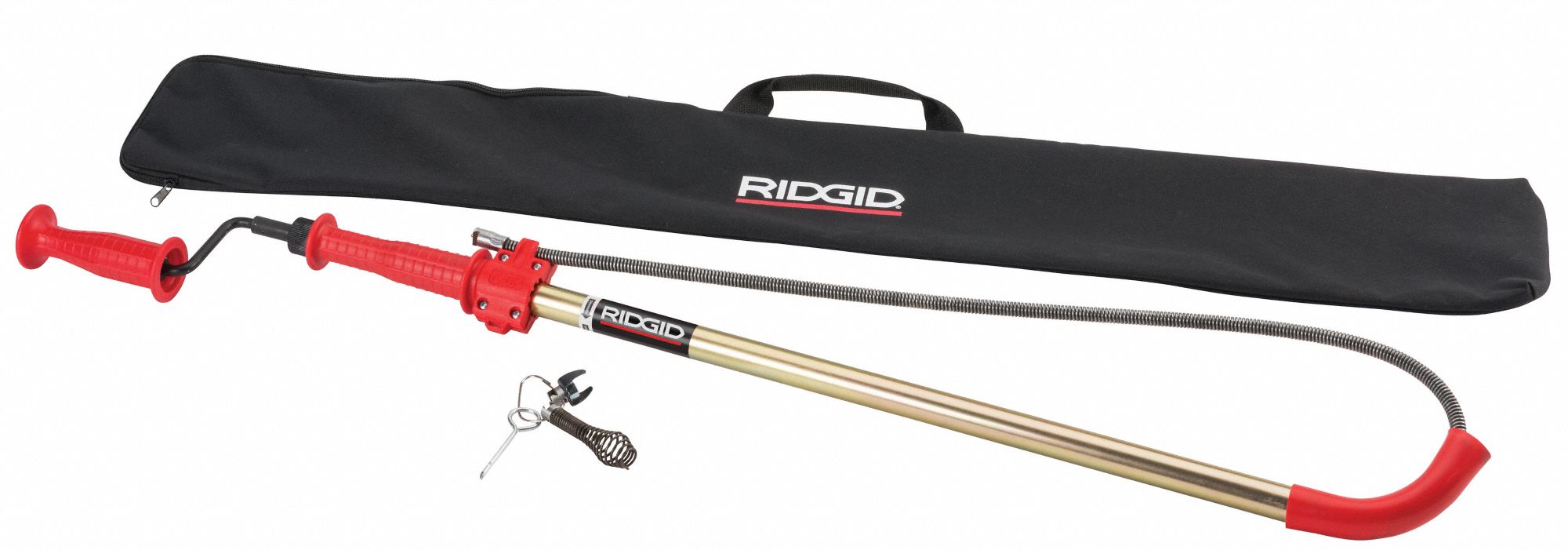 RIDGID Closet Auger 6 ft Cable Lg, Power Drill Compatible, 1/2 in