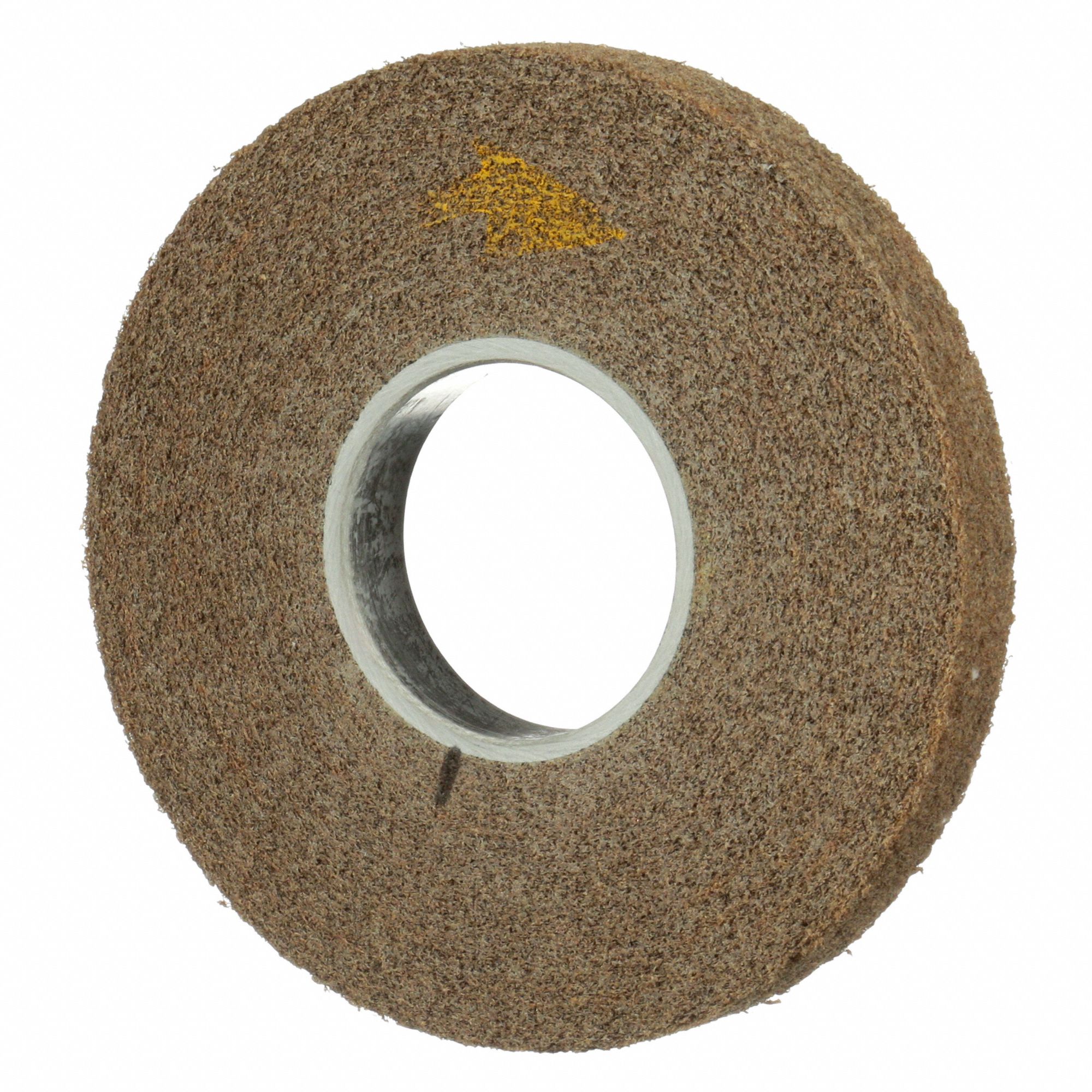 SCOTCHBRITE 8 in Blending Convolute Wheel, 25 in W, 3 in Arbor Hole