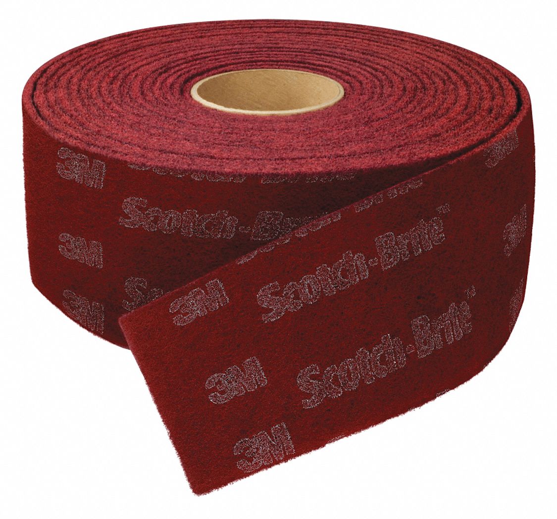 SCOTCHBRITE Sanding Hand Pad Roll 360 in Lg, 6 in Wd, NonWoven