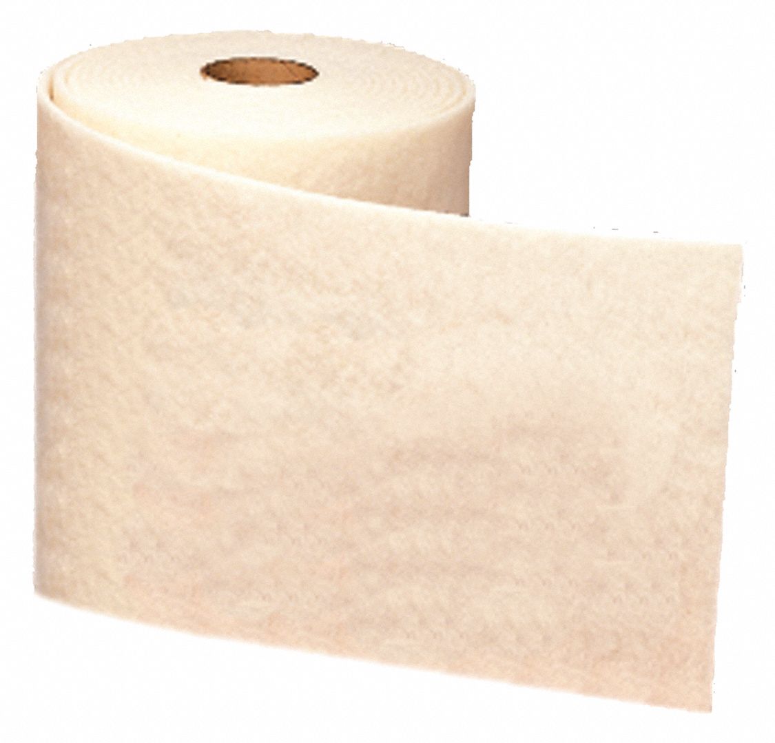 SCOTCHBRITE Sanding Hand Pad Roll, Talc, Continuous Roll Sheets per