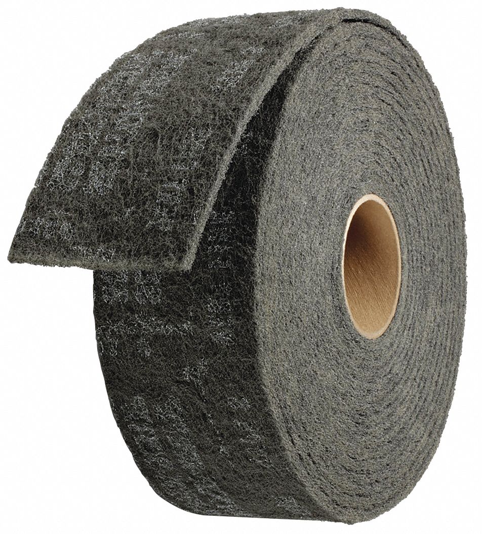 SCOTCHBRITE Sanding Hand Pad Roll 360 in Lg, 4 in Wd, NonWoven
