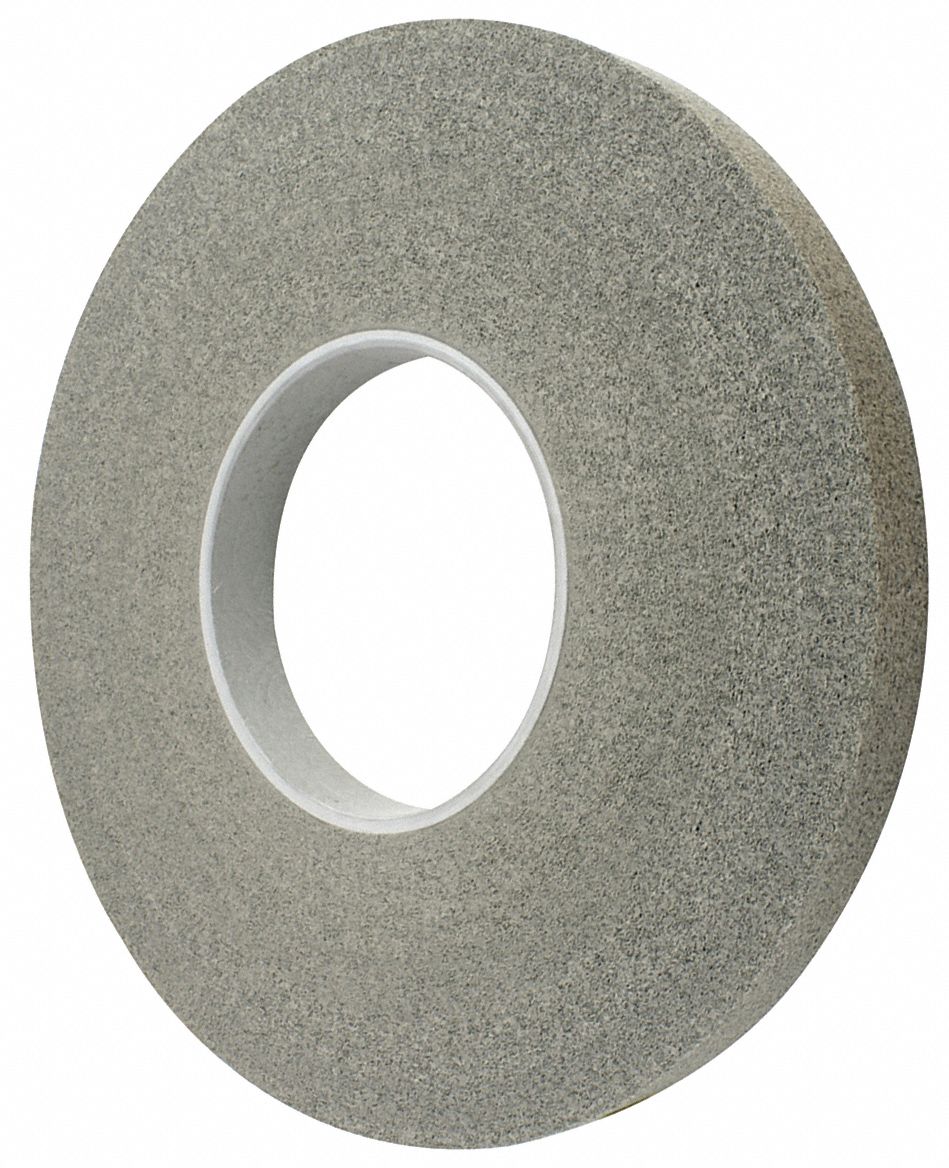 SCOTCHBRITE Convolute Wheel 1 in Wd, Silicon Carbide, 5 in Arbor Hole