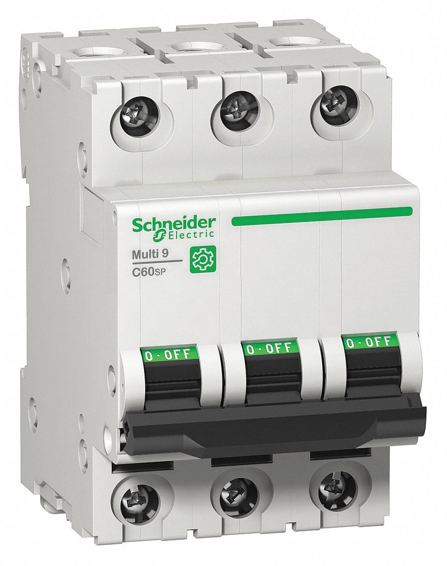 SCHNEIDER ELECTRIC IEC Supplementary Protector, Amps 50 A, AC Voltage