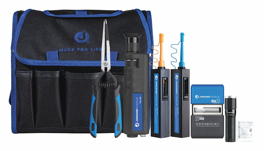 JONARD TOOLS Fiber Connector Cleaner Kit Fiber Connectors, Optical