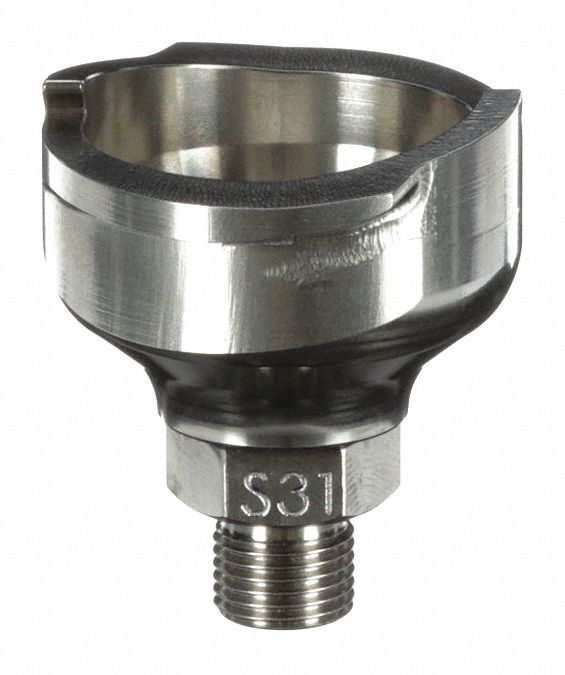 3M, Spray Gun Adapters, S31, Spray Gun Cup Lid 483M9426127 Grainger