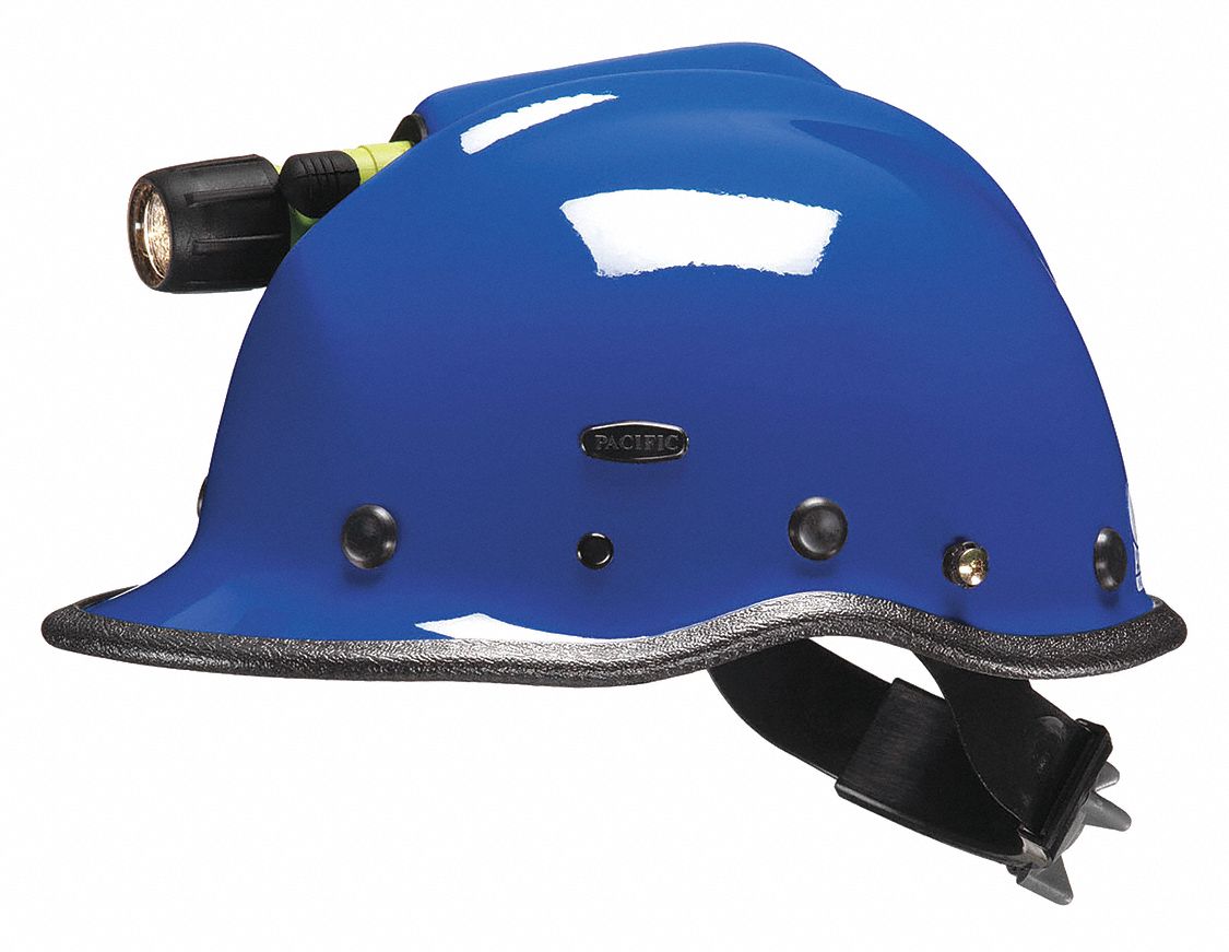 PACIFIC HELMETS Blue Rescue Helmet, Shell Material Kevlar(R) Composite