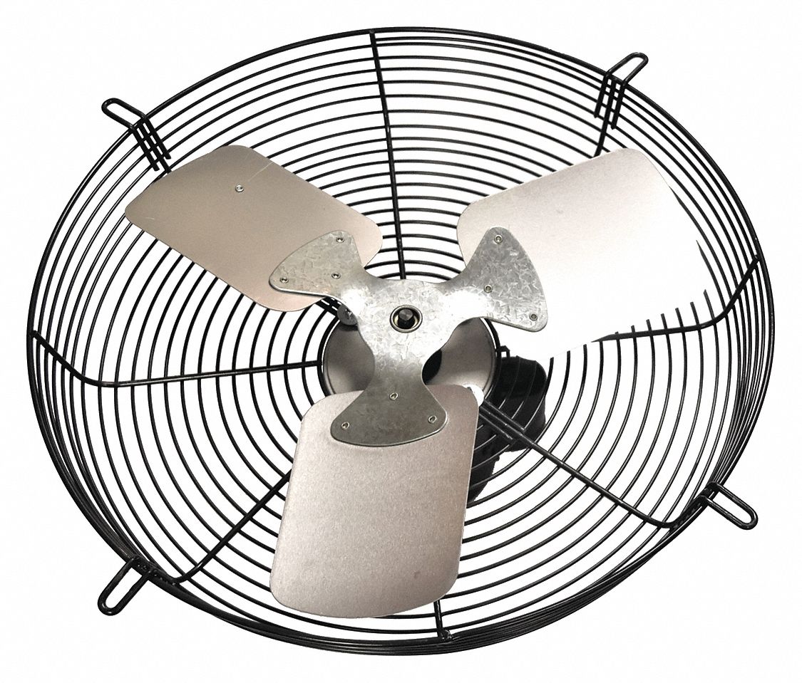 DAYTON Guard Mounted Exhaust Fan, Blade 18" Dia. 484X55484X55 Grainger
