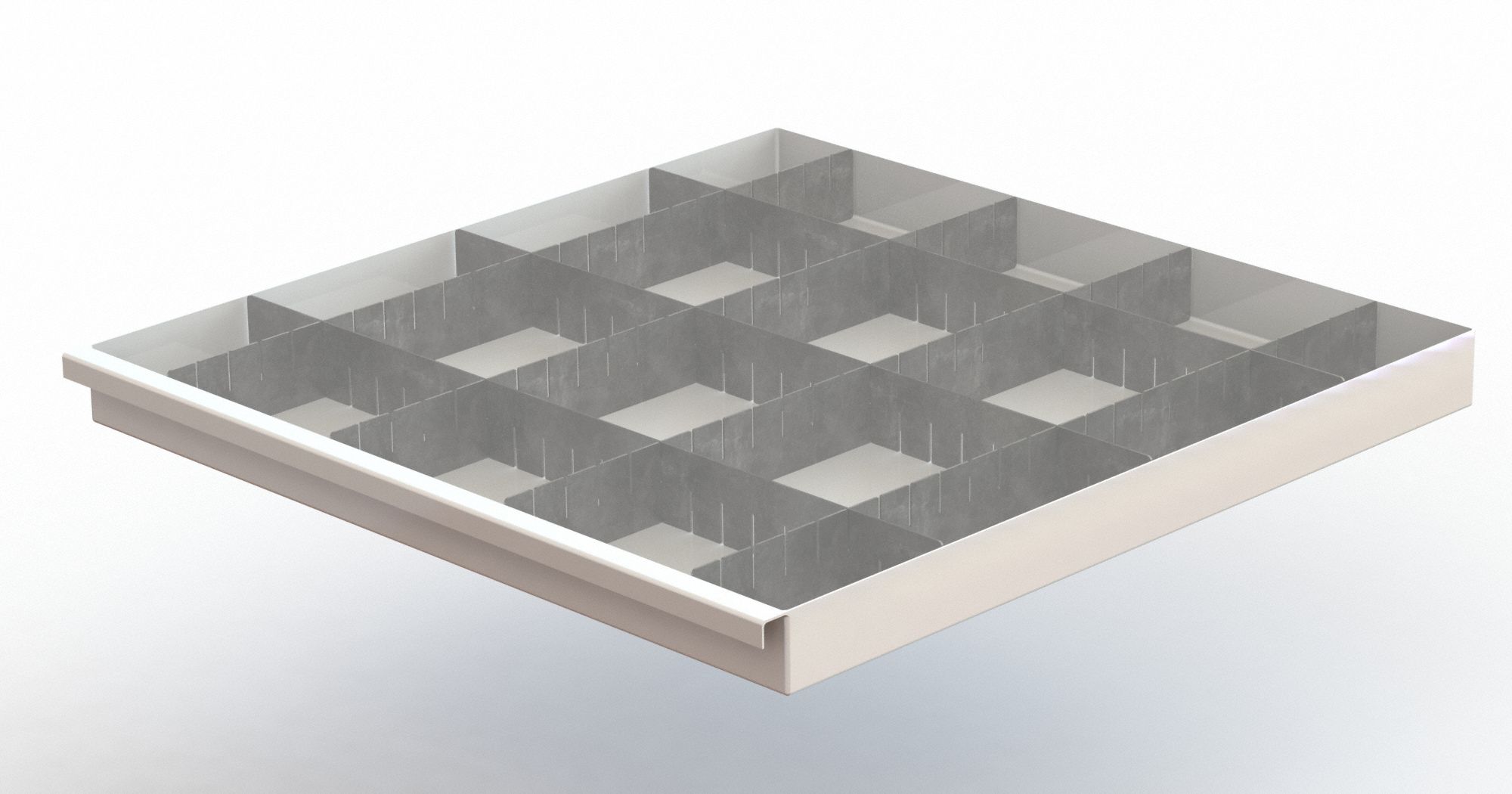 SWIVEL PRO SERIES Steel, Drawer Divider, 23 3/4 in Overall Width, 2 1/2