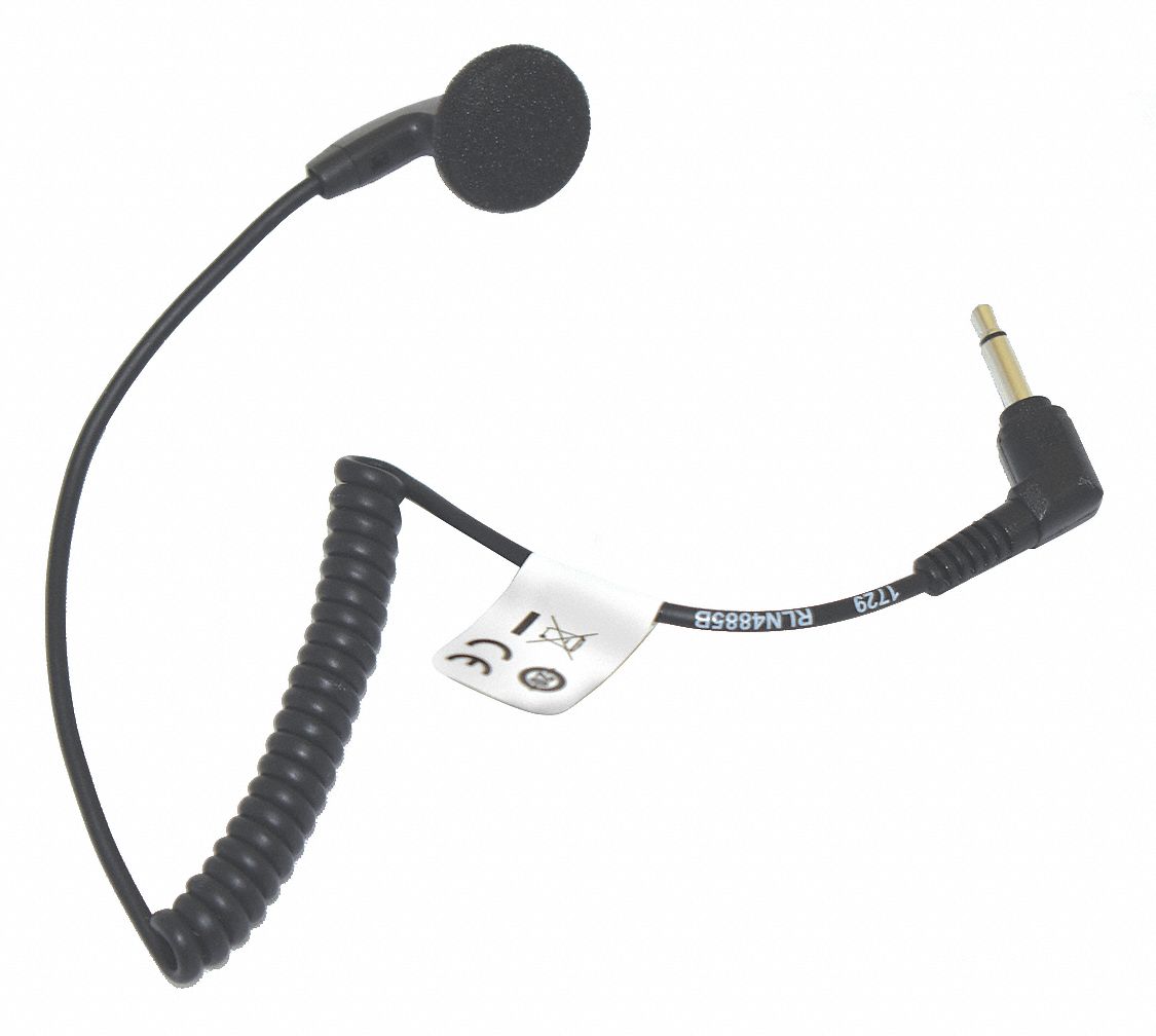 MOTOROLA, Fits Motorola, Earbud, Listen-Only Earpiece - 487U62