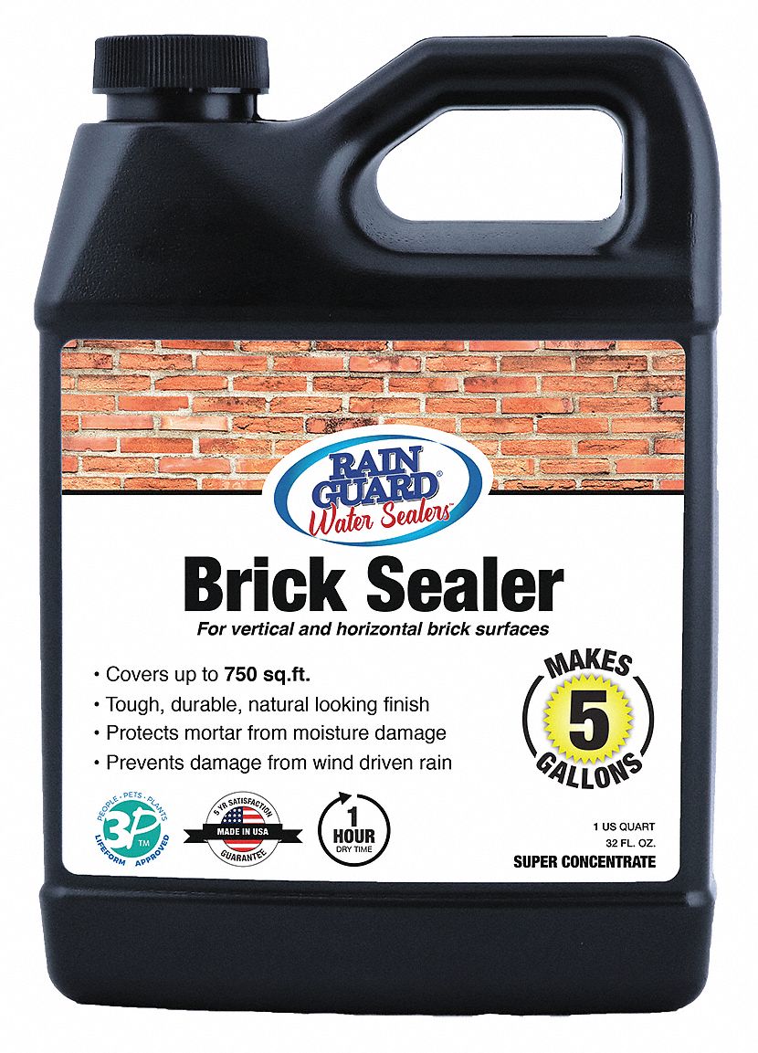 RAINGUARD Clear Deep Sealer, Unfinished Finish, Up to 1000 sq ft/gal Coverage, Size