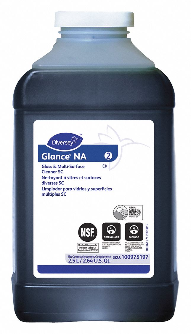 DIVERSEY Glass and All Purpose Cleaner For Use With RTD Chemical