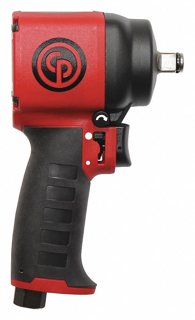 CHICAGO PNEUMATIC Air Powered, Impact Wrench, 90 psi, 285 ftlb