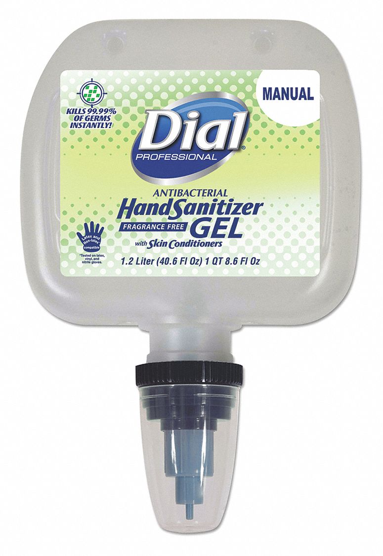 DIAL, Dial Duo Series, Requires Dispenser, Hand Sanitizer - 48GE55