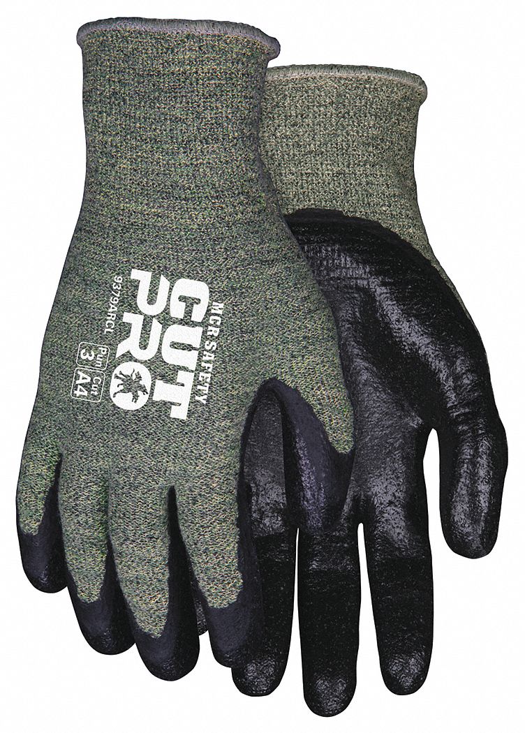 MCR SAFETY Cut Resistant Gloves, ATPV Rating 4 cal/cm2, Kevlar®, 2XL/11