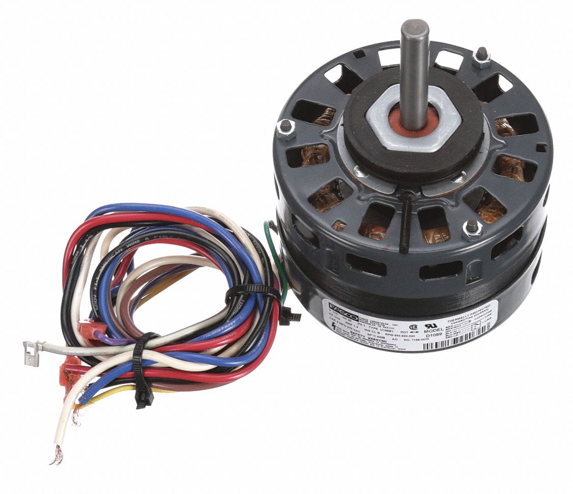 FASCO Condenser Fan Motor, 1/15 HP, OEM Replacement Brand Trane