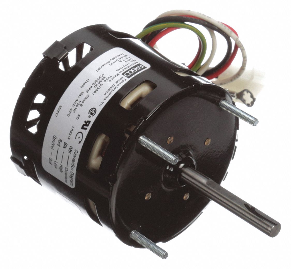 FASCO Condenser Fan Motor, 1/50 HP, OEM Replacement Brand Loren Cook, Replacement For 71731580