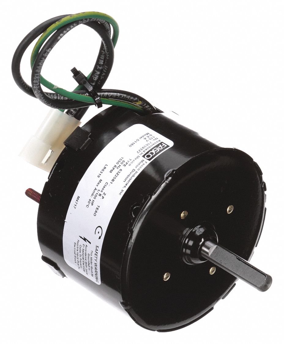 FASCO, Fasco OEM Repl, 1/100 HP, Condenser Fan Motor 48GN62D1160