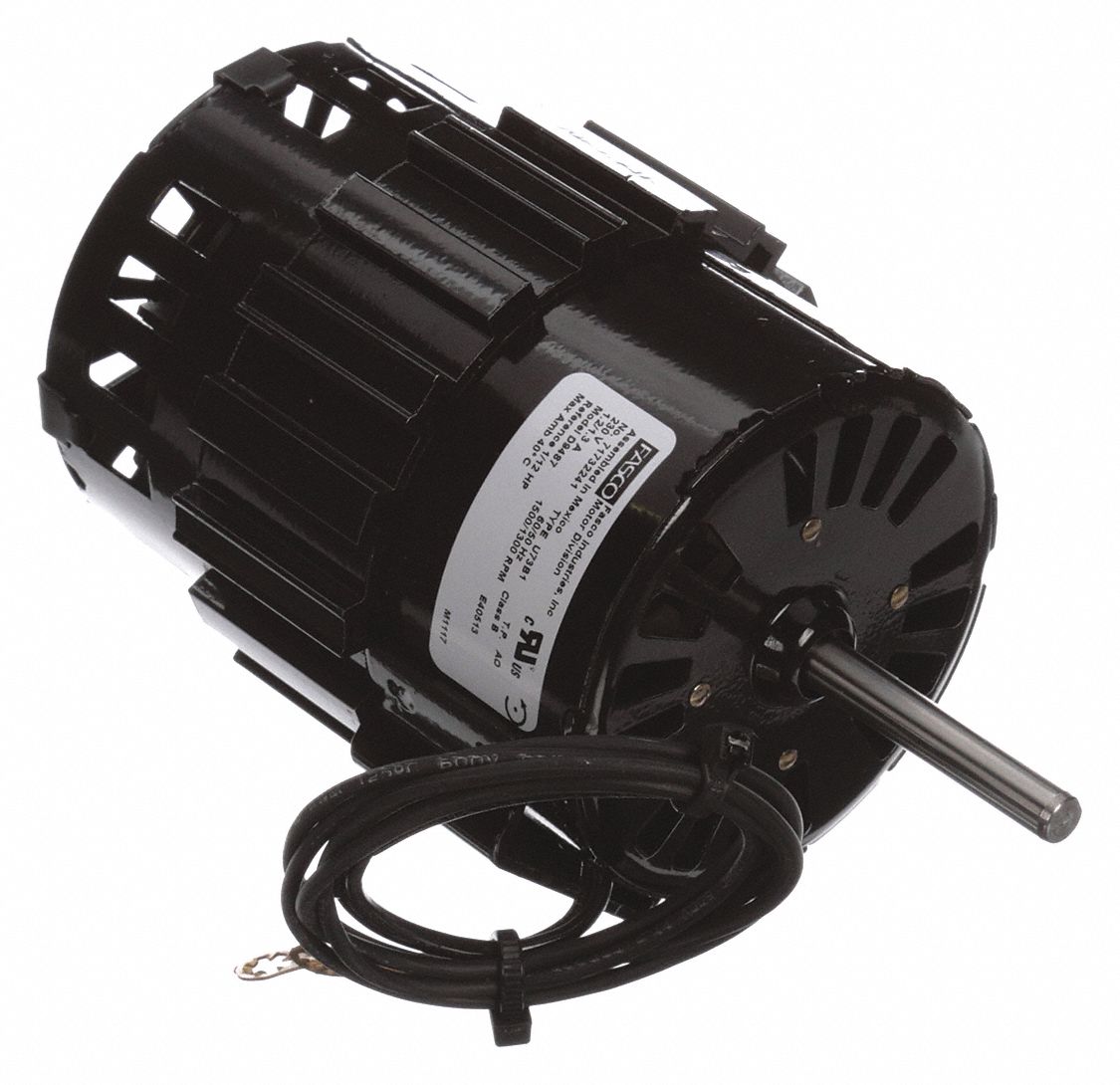 FASCO Condenser Fan Motor, 1/12 HP, OEM Replacement Brand Tecumseh